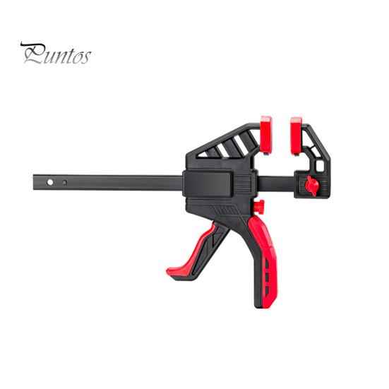 Woodworking Clamp with Ergonomic Handle Multipurpose One-handed Operation Quick Grip Clip DIY Projects Hand Tool