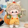 1 set Cartoon Set Cotton Doll's Clothes Bear Hat Plush Doll Clothes  20cm Cotton Doll