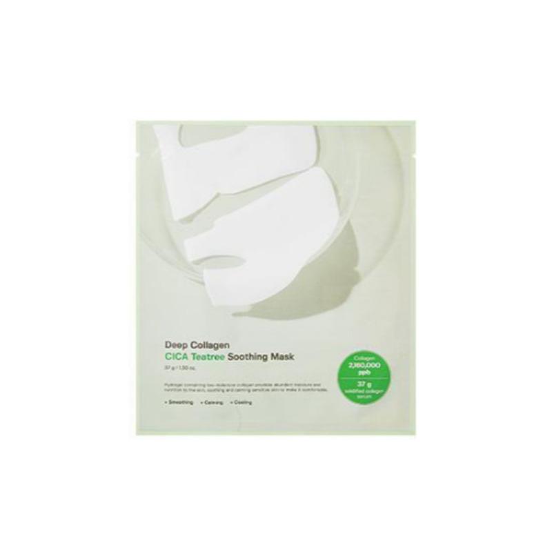 Sungbin Editor 4 Sheets Cica Tea Tree Soothing Mask