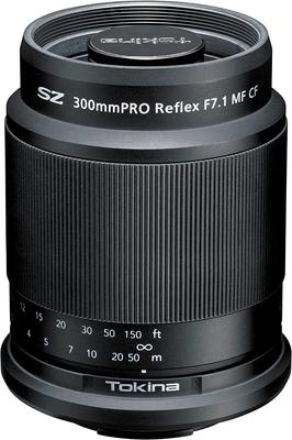 Τηλεφακός Κατόπτρου Tokina Tokina SZ 300mm PRO Reflex MF CF Βάση Canon Ελαφρύς 235g Χειροκίνητη Εστίαση F7.1 EF-M