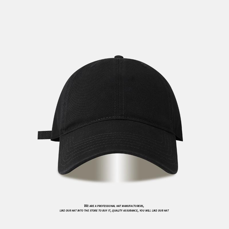 Embroidered Letters Show The Face Small Peaked Cap Children'S Season Sun Protection Warm Versatile Big Head Circumference Baseball Cap