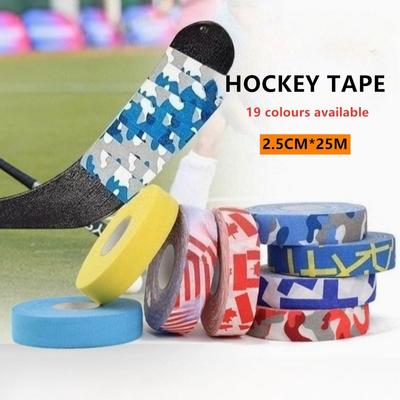 Anti-slip 25M Hockey Tape 27 Yards Hockey Stick Tape Self-Adhesive Badminton Handle Ice Hockey Grip HockeyTape Sport Accessories