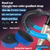 Bicycle Handlebar Tape Triangular Gradient Color Anti-Slip Design Abrasion Resistant Durable Secure Fit for Road Bikes