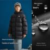 Youth 2025 Hooded Mid-Length Down Jacket