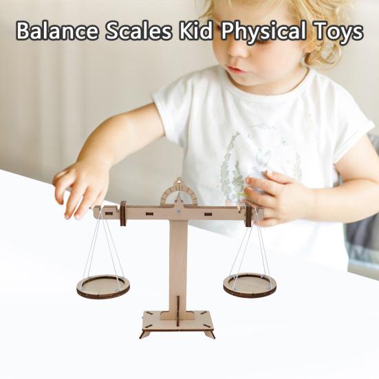 1 Set Balance Scale Teaching Demonstration Toys Promote Learning DIY Balance