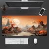 Extended Large Landscape Art Mouse Pad NonSlip Rubber Base Desk Mat for Gaming Office  Home Use