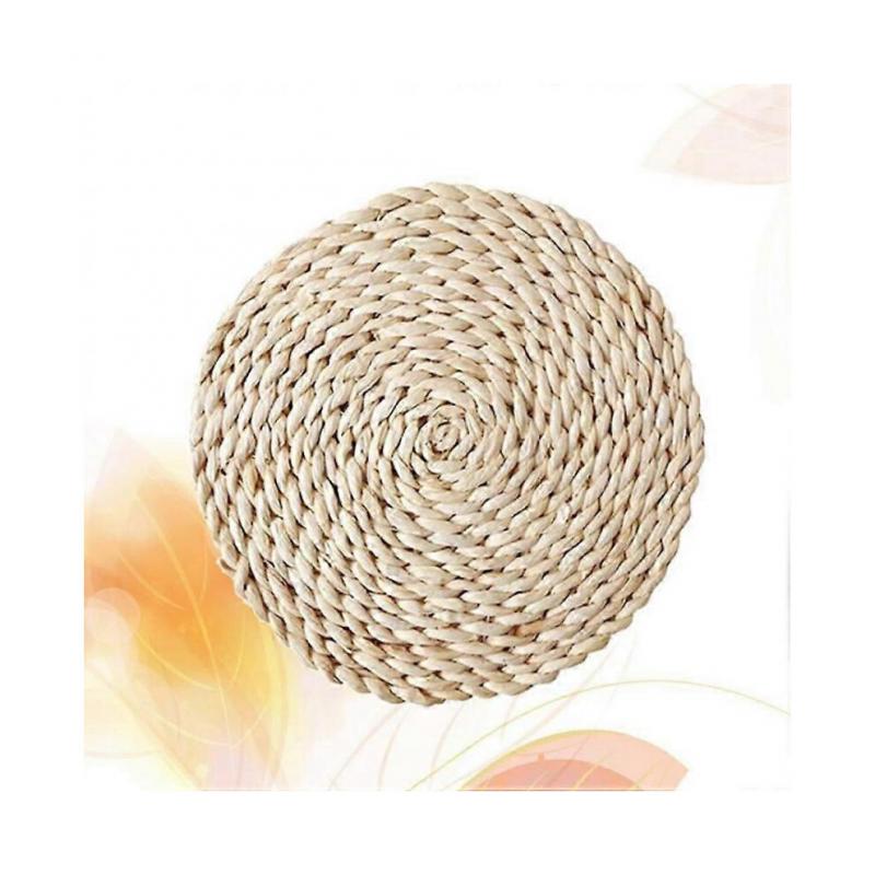 Straw Placemat Thick Insulation Protective Placemat for Cup Bowl Dish (11cm)