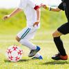Professional Foot Ball for Adults Teens Size 5 Official Football Outdoor Sports Training Soccer Ball Waterproof PVC Elastic Football for Exams