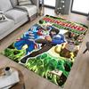 Monsuno Combat Chaos Carpet For Playroom Bedroom Living Room Sofa Home Decor Kids Game Area Rug Nonslip Floor Mat