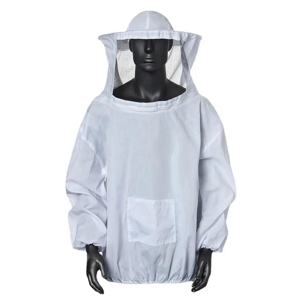 

Siamese Beekeeping Suit Bee Clothes A Variety Of Colors Anti-bee With Hat Bite Suit Jacket Farming Protective Anti-bee Equi Y4I9 белый