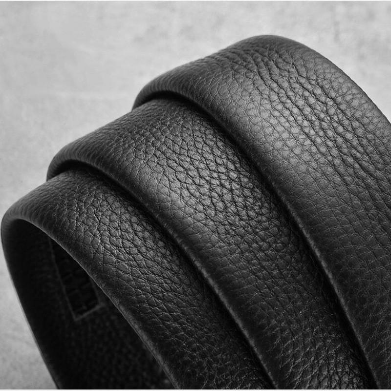 

Черный Модный Ремень с Автоматической Пряжкой для Молодых Мужчин Стильный Материал ПУ Модный Дизайн StyleMMM