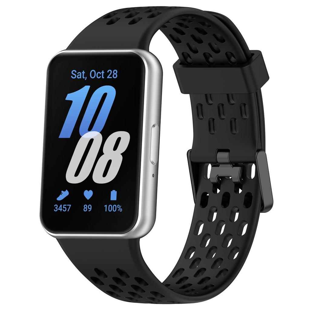 Silikonový řemínek pro Samsung Galaxy Fit 3 Sportovní prodyšné chytré hodinky Náhradní náramek Galaxy Fit 3 Watchband