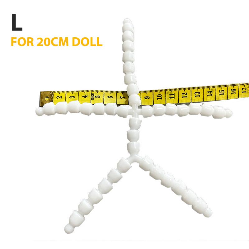 

20/15Cm Doll Skeleton Joint Plush Toy Diy Socket Flexible Armature Doll Parts 20cm