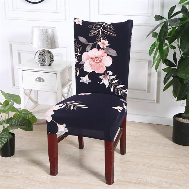 Elastic Chair Slipcover Case Stretch Chair Covers For Wedding Hotel Banquet Dining Room Spandex Dining Chair Cover