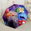 Inside Out Fantasy Automatic Umbrella Folding Umbrella with 8 Ribs Lightweight Travel Essential Elegant Women's Umbrella