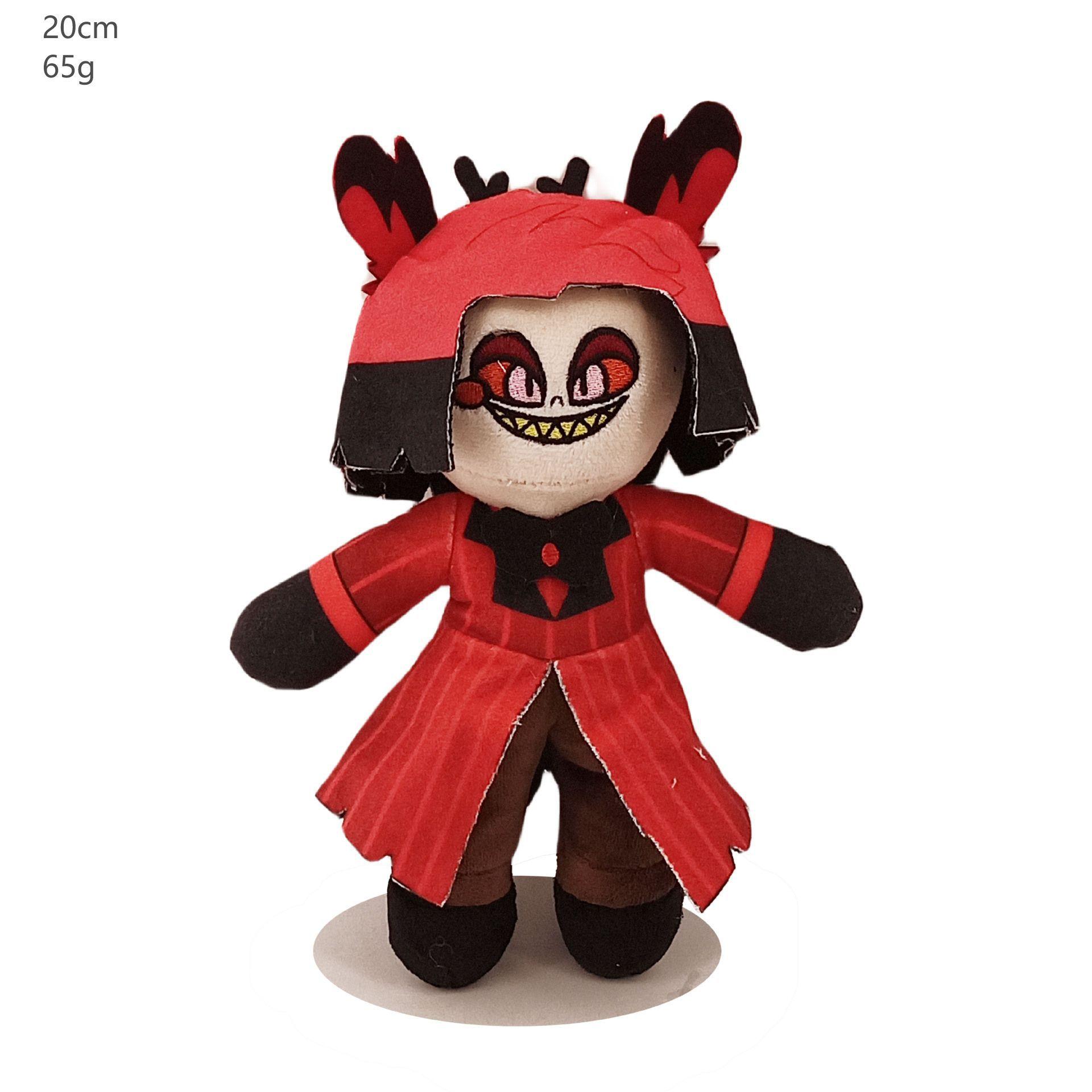 

Hazbin Hotel Европейская и американская мультяшная плюшевая игрушка Очень злой босс, кукла Hell Inn, фигурка, Рождественский подарок, игрушка для поздравлений с праздником