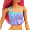 Barbie Dreamtopia - MATTEL - Poupée sirène cheveux roses et tenue multicolore - Jouet pour enfant