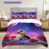 Tortoise Pattern Bedding Quilt Set Quilt Cover Pillowcase Home Decoration Birthday Gift (1 * Duvet Cover + 2 * Pillowcase, Without Core)