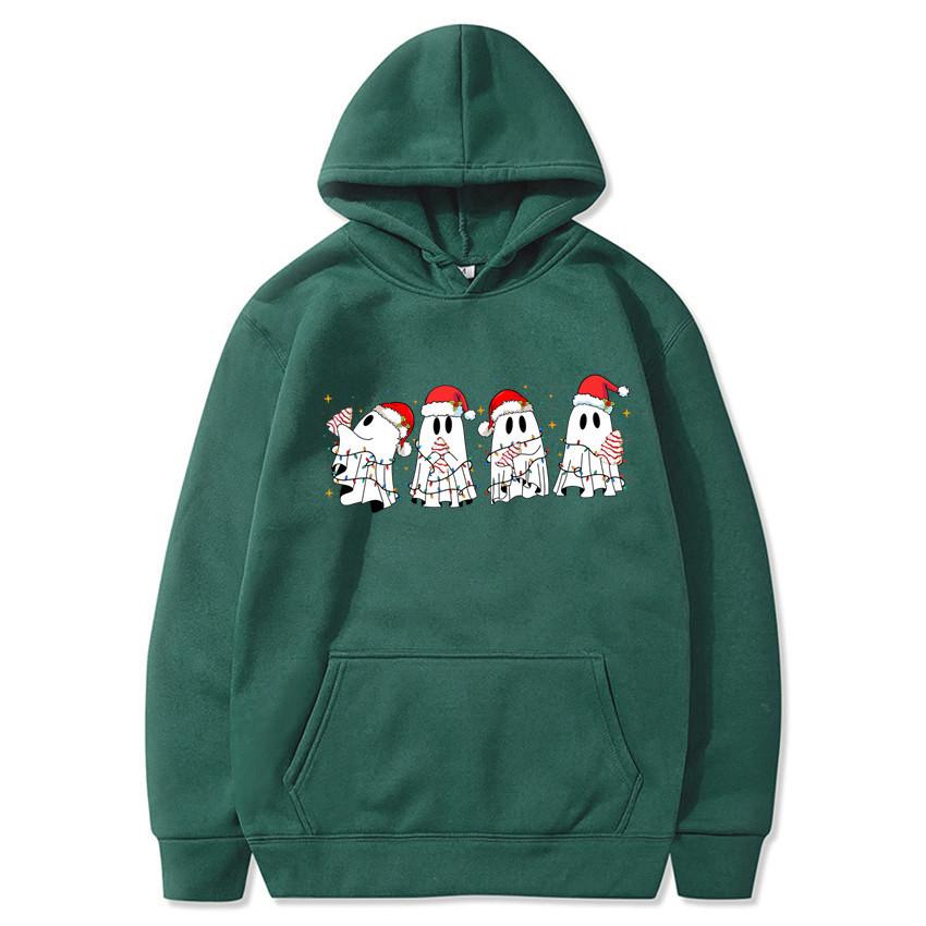 Unisex AutumnWinter Christmas Pattern Hoodie XL 1760₽