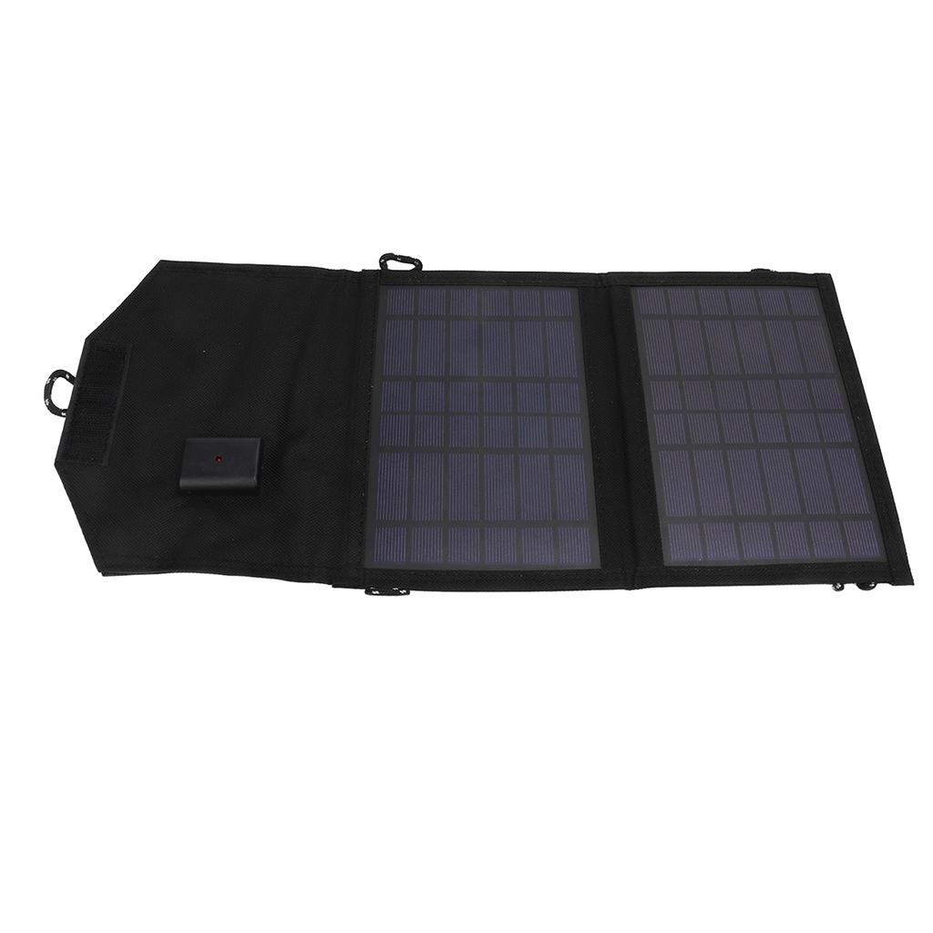 Folding Solar Panel Charger Polycrystalline Silicon 7W 5V USB Port Solar Charger for Outdoor Activities