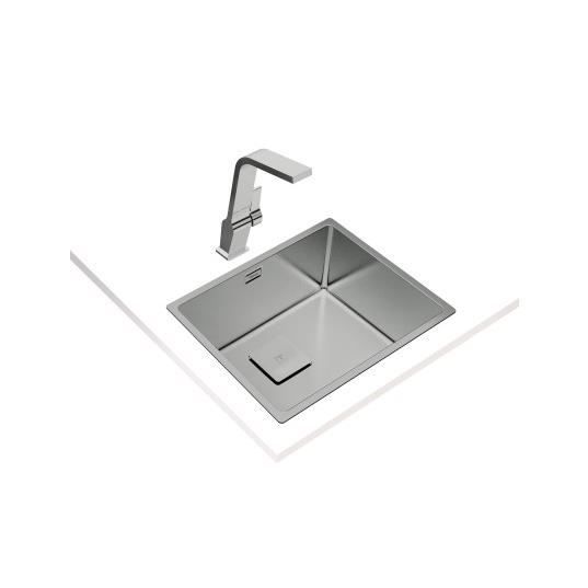 Évier - TEKA - Flexinéa RS15 - Inox lisse 18/10 - 3 bacs - Triple installation