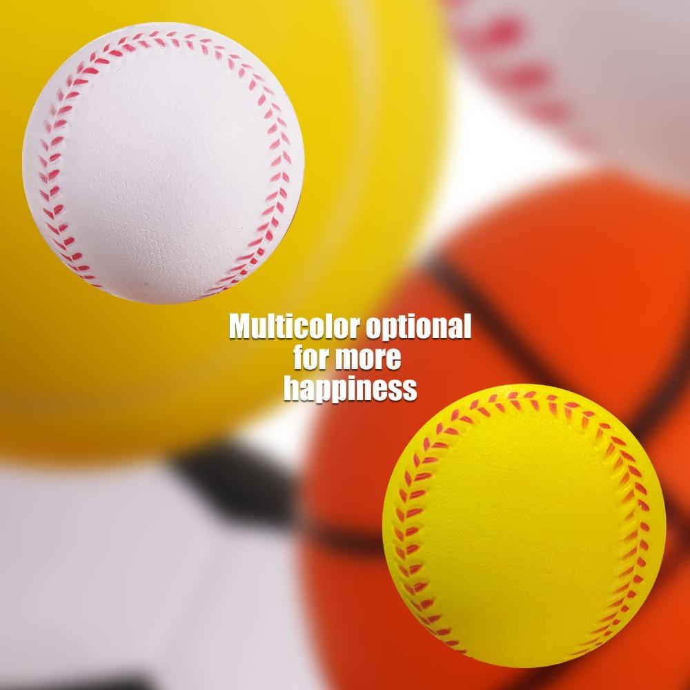 PU Soft Baseball Squeeze Toy Softball Durable Training Balls  Kid