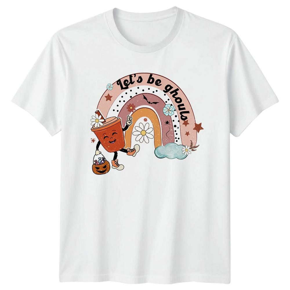 Lets Be Ghouls Unisexs TShirt Boho Halloween Halloween Gift For Her S