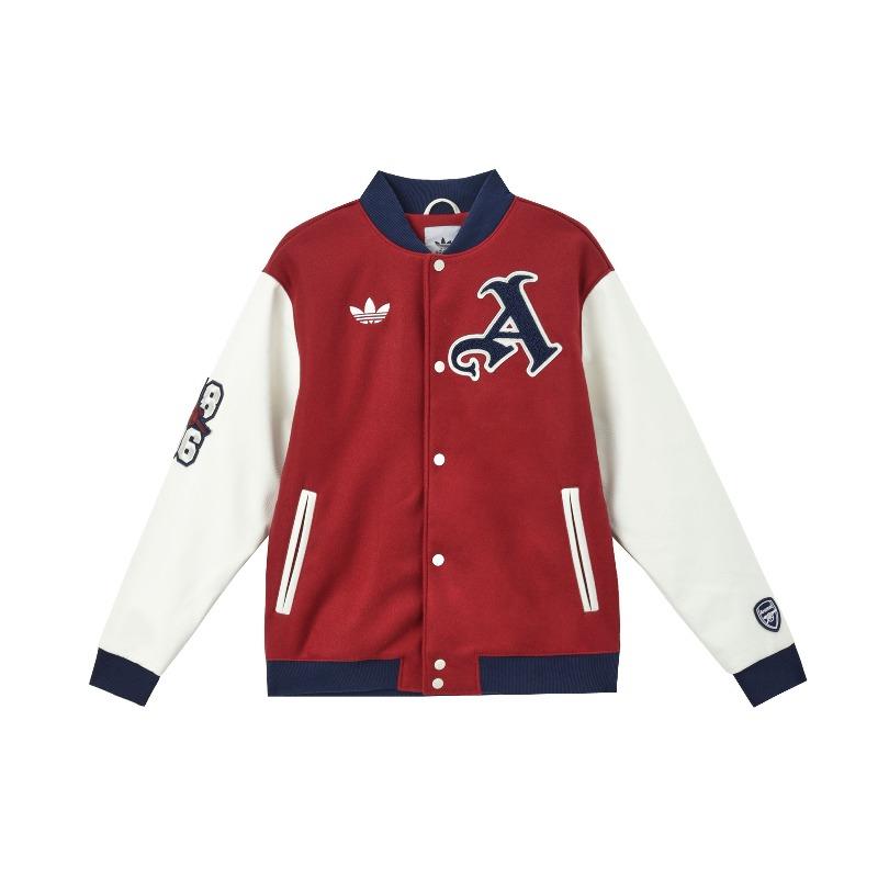 Adidas Originals FC VRCT Varsity Jacket Men Red Navy White JF0560 2XL
