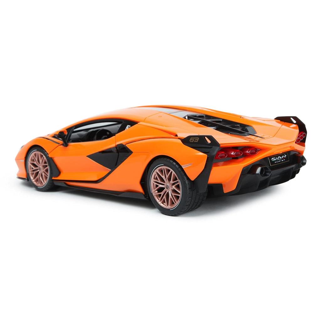 RASTAR Scale Lamborghini FKP 37 Radio Control Toy Car 1/14 2.4Ghz Sián (Orange)