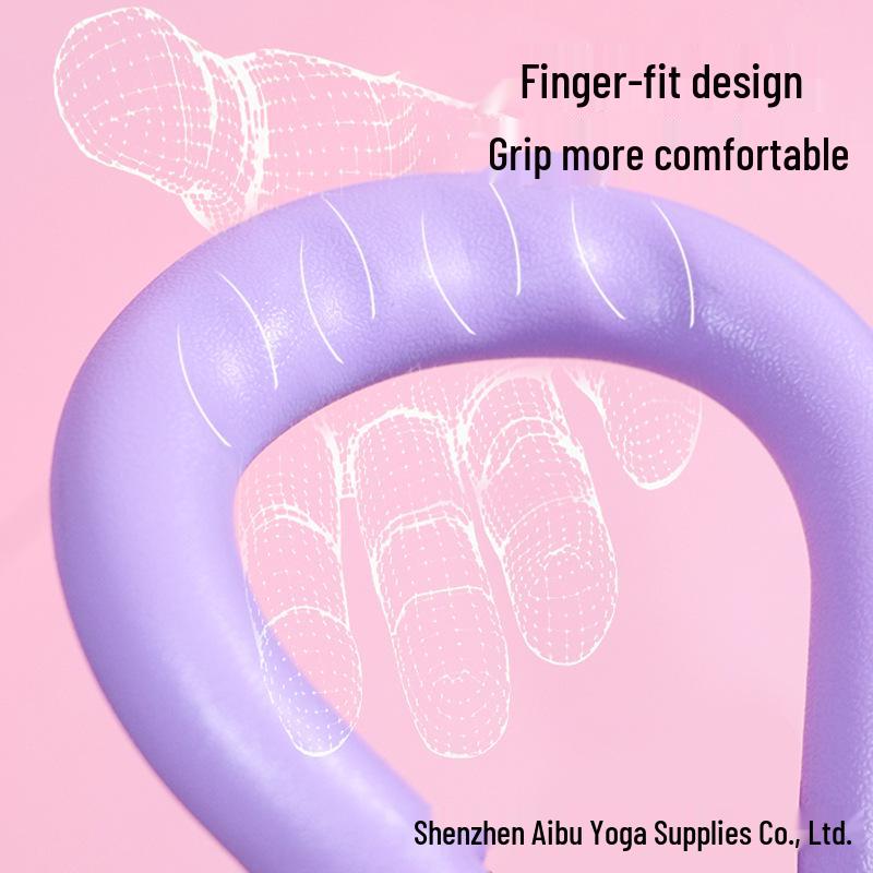 Yoga Back Trainer: Beautiful Stretching Ring for Slim Back & Shoulders, Pilates Magic Opener Equipment.