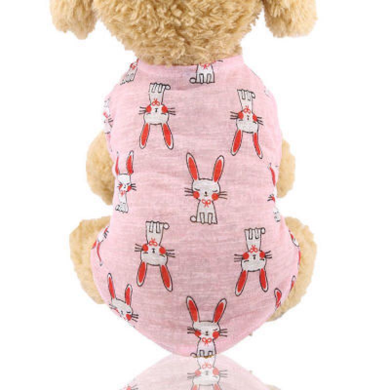 Pet Cat Dog Vest Lightweight Sleeveless Shirt Small Medium Breeds French Bulldog Teddy Chihuahua