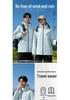 Winter Team Building 3-in-1 Hooded Jacket with Sealing Glue and Custom Couple Team Shirt Windbreaker