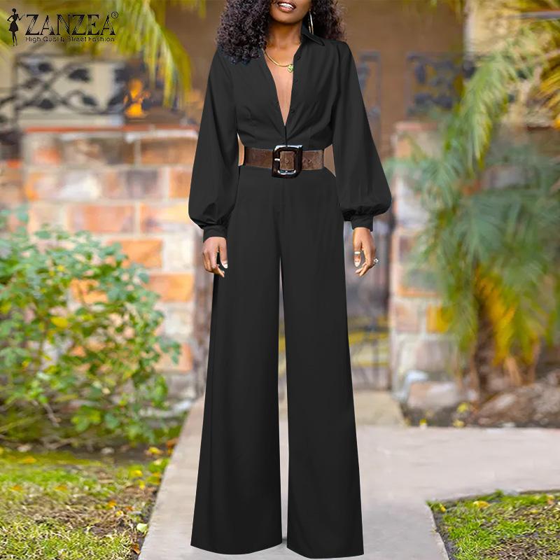 open lace back dress Black Pleated Jumpsuit With Dolman Sleeves