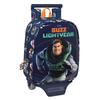 Buzz Lightyear-Buzz Lightyear School Backpack with Wheels Navy Blue (22x27x10cm)