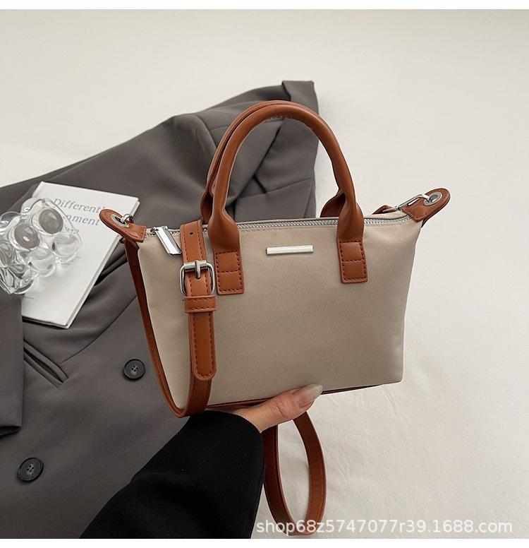 

Lightweight nylon cloth versatile handbag women s 2025 spring and summer new large-capacity casual simple shoulder messenger bag