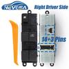 LHD RHD Right Window Switch Car Left Button For Nissan Qashqai J10 Navara D40 Pathfinder R51 25401-JD001 25401-EB30B 25401-BB65B