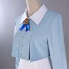 Anime Sakura Cosplay Costume Blue And White Date Dress Women School Uniform Halloween Carnival Cosplay Outfits