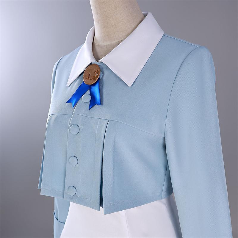 Anime Sakura Cosplay Costume Blue And White Date Dress Women School Uniform Halloween Carnival Cosplay Outfits