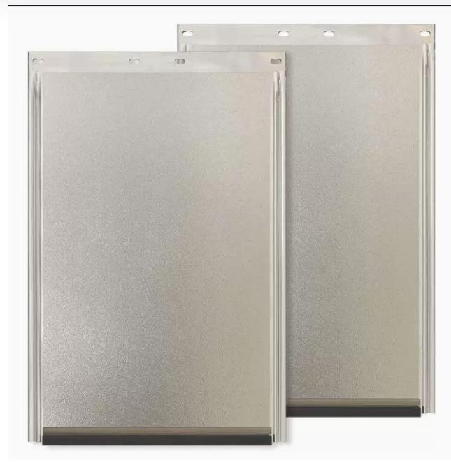 

Замінний клапан для дверей домашніх тварин, сумісний з магнітною смужкою для дверей для домашніх тварин, стійкий до погодних умов, потовщений ПВХ, замінний клапан 32.2X21CM чистий