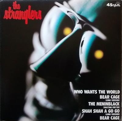 12inch Record STRANGLERS  Who Wants The World  Bear Cage GXA7 UNITED ARTISTS 1980 Japan Rock Used