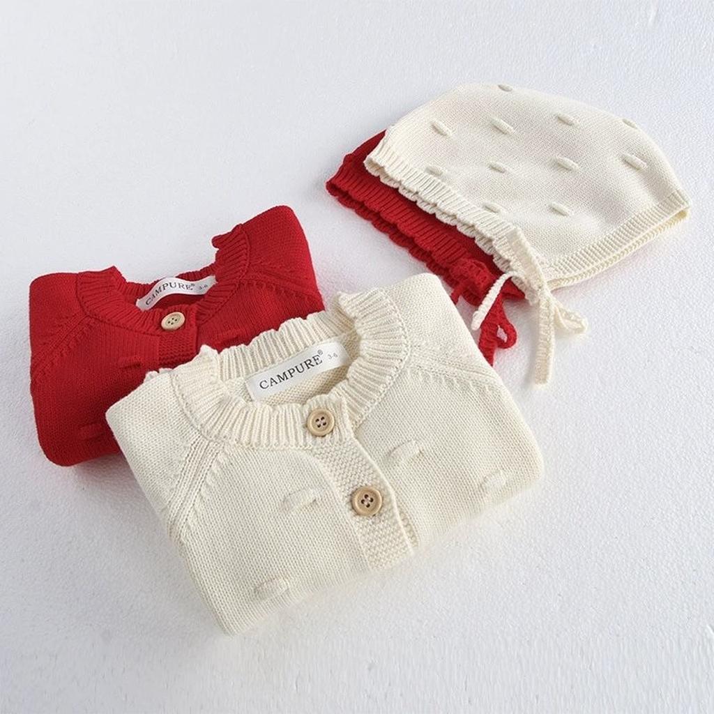 Girls' Stylish Casual Cardigan Sweater Outerwear