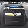 1 Stück Auto-Rücksitz-Aufbewahrungsbox Organizer Multifunktionale Auto-Tasche für E70 E91 E30 G30 E53 M3 M5 X6 X4 X7 E92 E93 X1 X3 X5