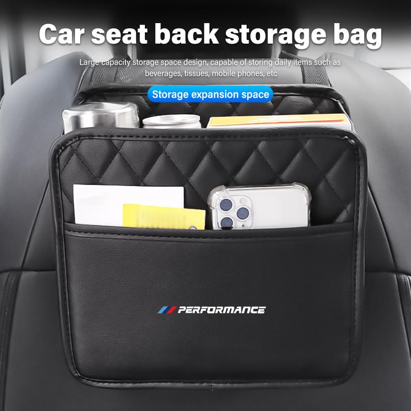 1 Stück Auto-Rücksitz-Aufbewahrungsbox Organizer Multifunktionale Auto-Tasche für BMW E70 E91 E30 G30 E53 M3 M5 X6 X4 X7 E92 E93 X1 X3 X5