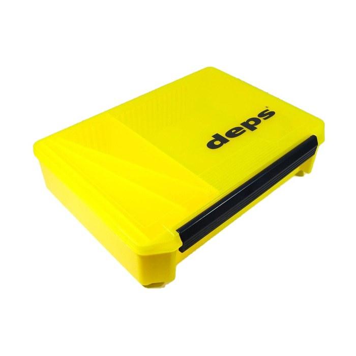 Deps 3020NDDM Tackle Box. Yellow x Navy 255x190x60mm