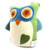 Les Trésors De Lily [L5850] - Green 'Owl' Doorstop