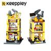Keeppley  Pikachu Small Street View Exclusive Construction Blocks City Architecture Food Assembly Toys Children'S Gifts