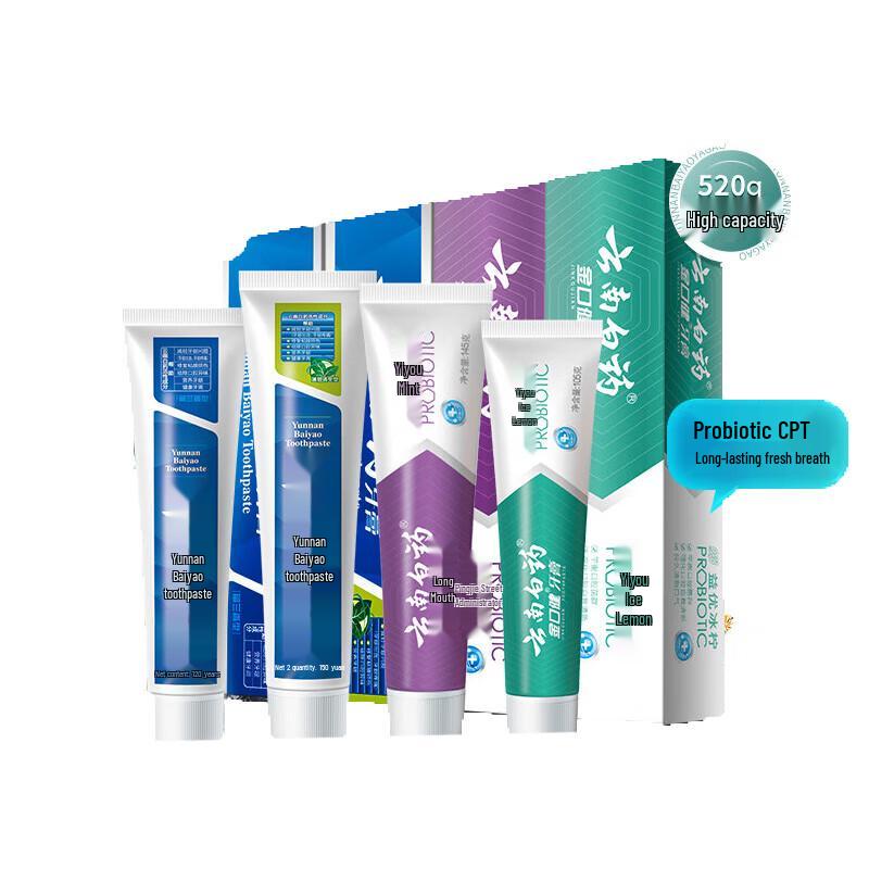 

Yunnan Baiyao Probiotic Toothpaste Set
