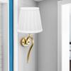 2PCS Fabric Small Lamp Shades Clip On Design Modern Simple Lampshade Modern Table Lampshade  Bedroom