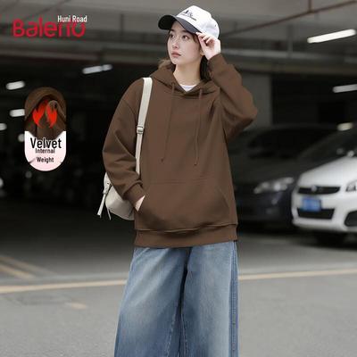 Baleno Women's Fleece Lined Hooded Sweatshirt