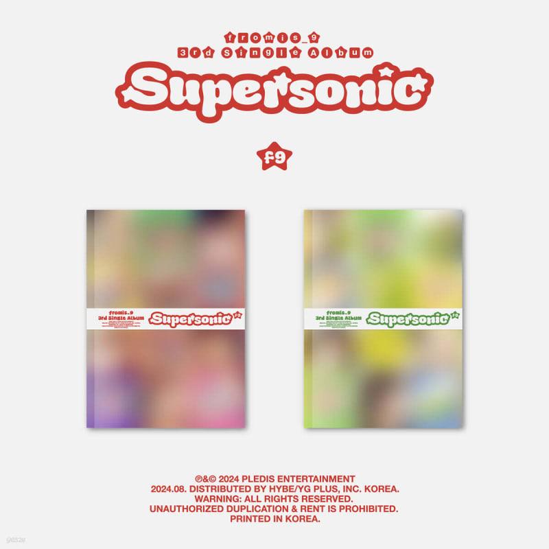 

fromis_9 - 3rd Single Album Supersonic [1 out of 2 randomly sent]